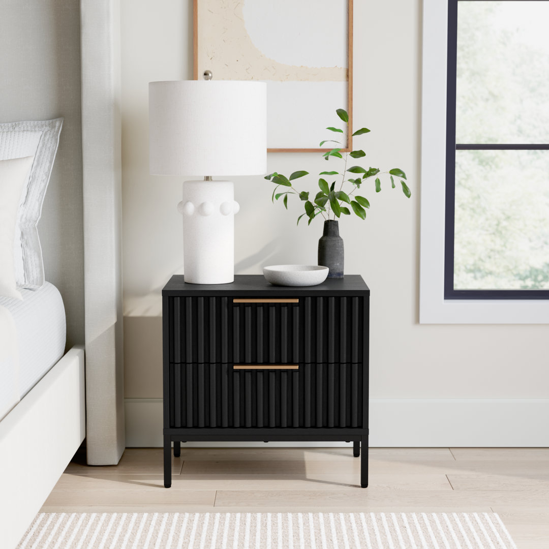 Burgess 2 - Drawer Nightstand